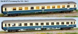 Set of 3 Passenger cars DB Touristik. Set #3